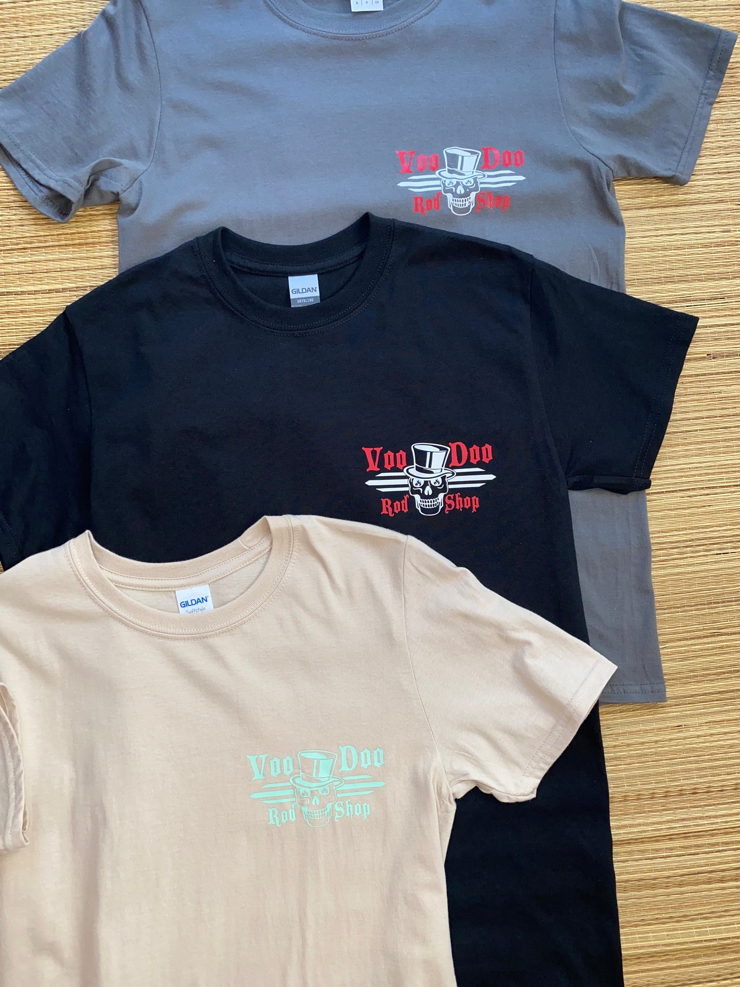 Voo-Doo Rod Shop Tees