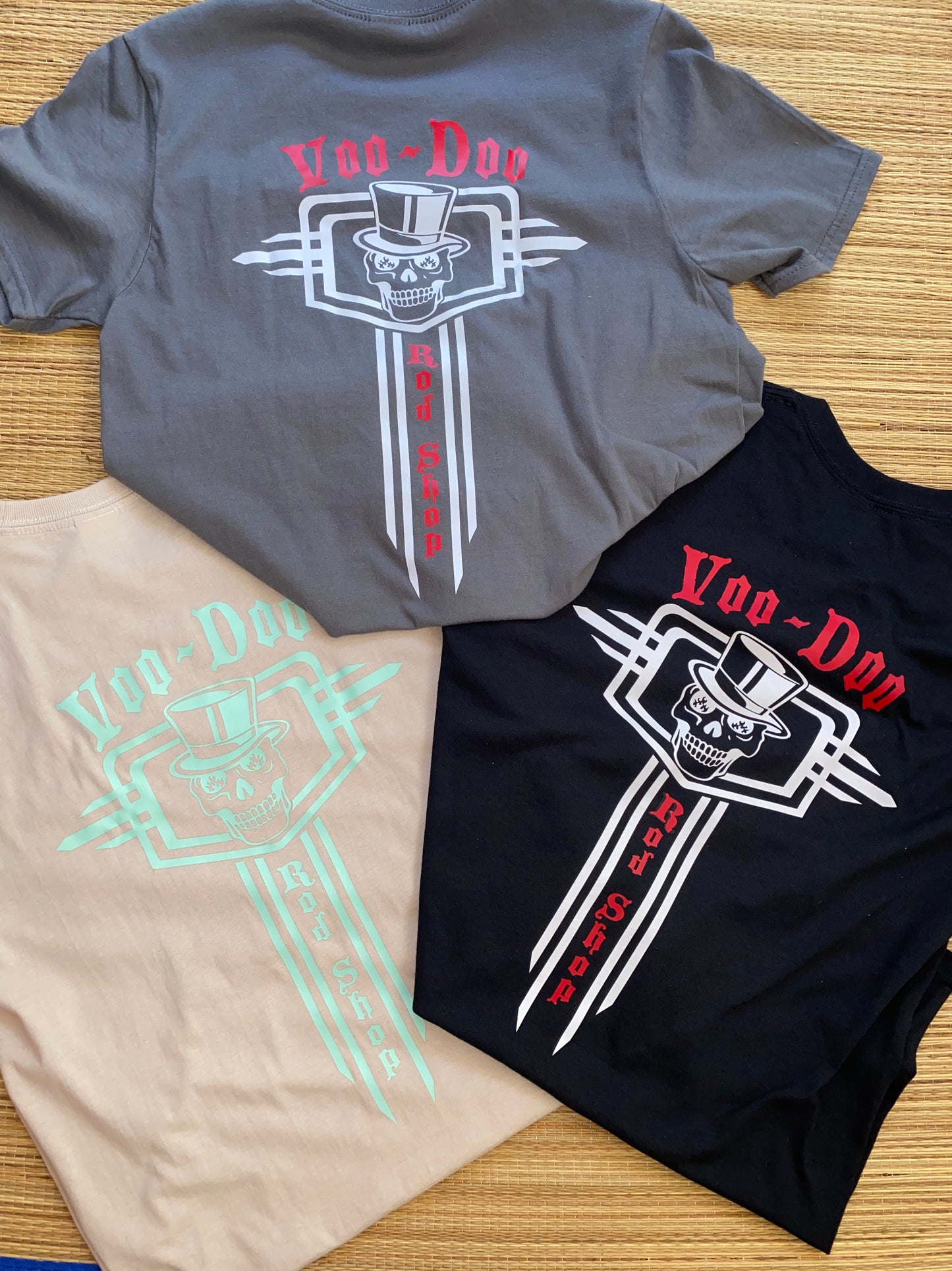 Voo-Doo Rod Shop Tees